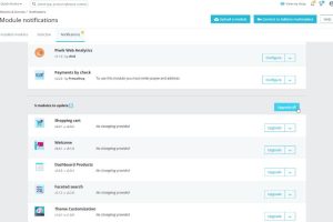 升级PrestaShop模块