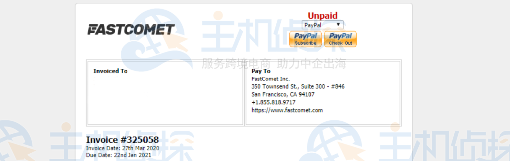 通过PayPal支付您的未付续订费用