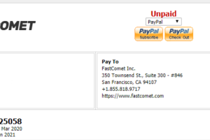 通过PayPal支付您的未付续订费用