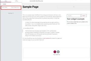 如何在WordPress中创建侧边栏