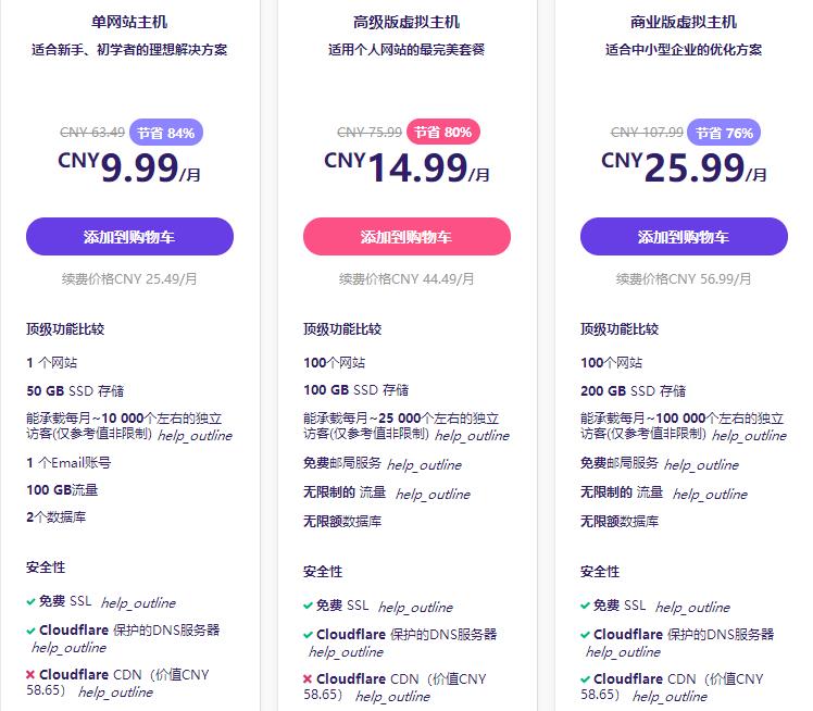 Hostinger便宜虚拟主机空间