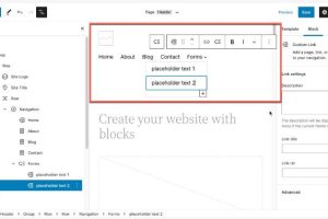 WordPress创建子菜单