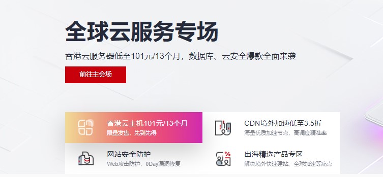 华为云全球云服务专场活动