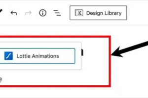 使用Kadence插入Lottie动画区块
