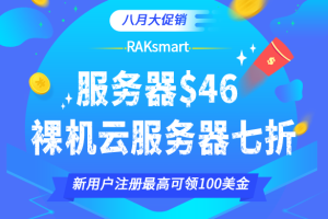 RAKsmart美国服务器八月活动