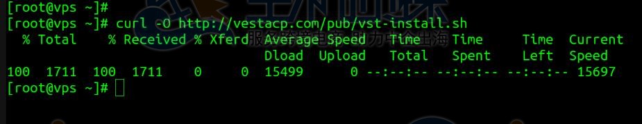 RackNerd国外VPS安装配置VestaCP面板