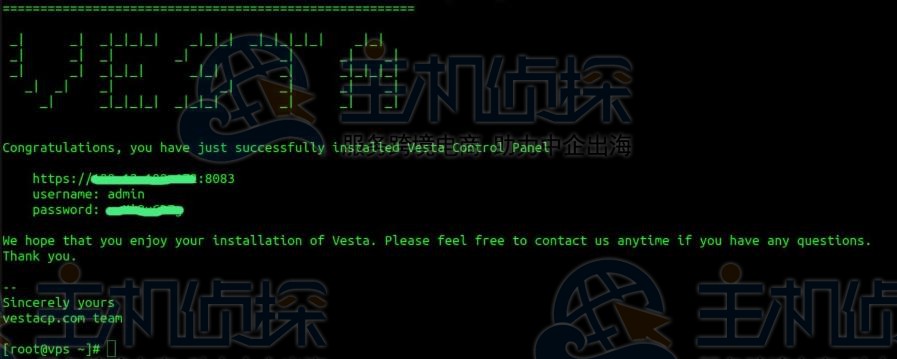RackNerd国外VPS安装配置VestaCP面板