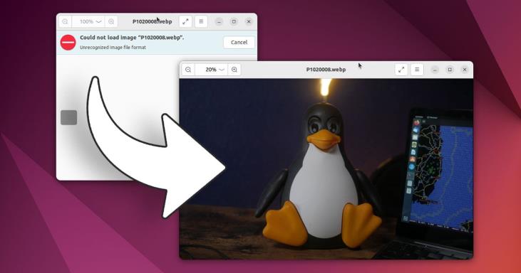 Ubuntu 22.04 LTS添加WebP图像格式支持