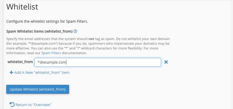 如何在cPanel上配置SpamAssassin