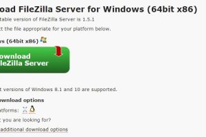 FileZilla Server