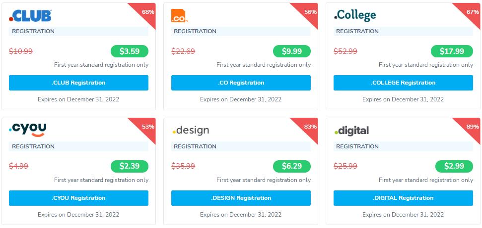 NameSilo2022年9月域名促销优惠