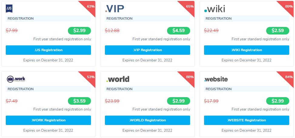 NameSilo2022年9月域名促销优惠