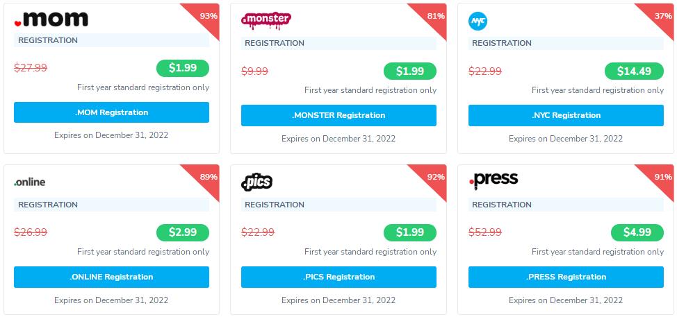 NameSilo2022年9月域名促销优惠