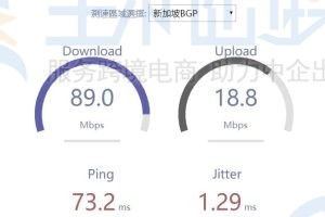 HostKVM新加坡VPS速度测试