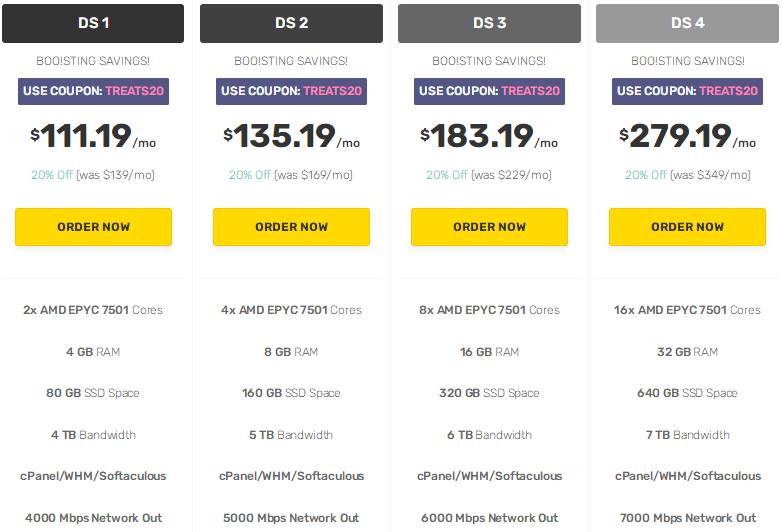 FastComet专用服务器