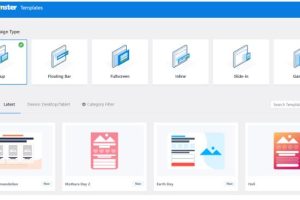 OptinMonster类型选择