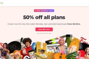 Envato Elements网络星期一促销