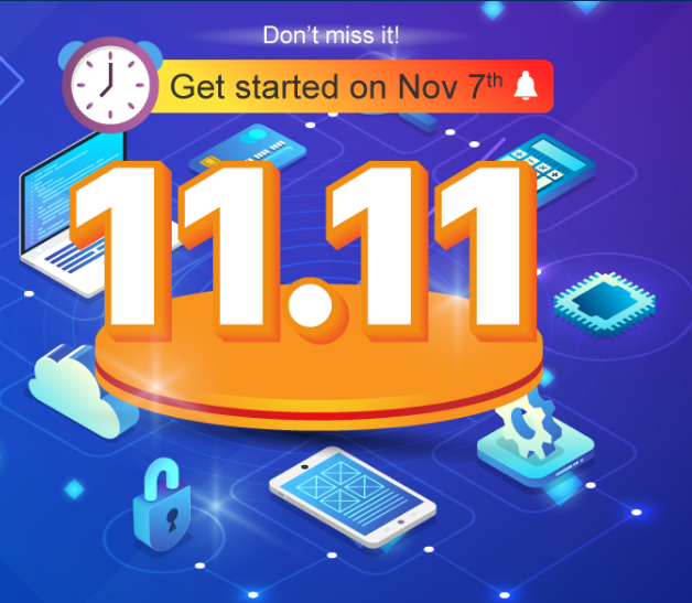 Krypt双十一活动 爆款美国服务器限定优惠低至$111.1/季