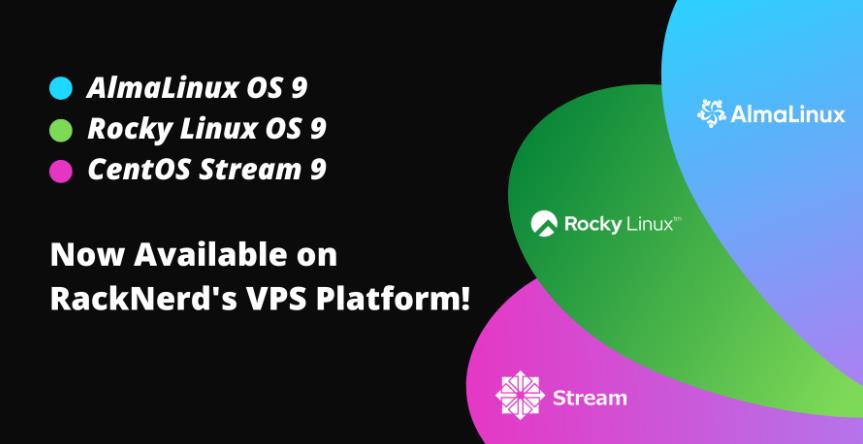RackNerd已提供AlmaLinux/Rocky Linux/CentOS Stream系统支持
