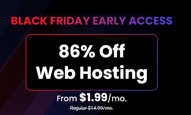 SiteGround黑五活动 美国主机2.4折优惠低至$1.99/月