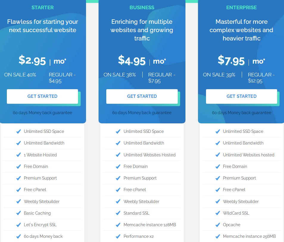TMDHosting虚拟主机方案