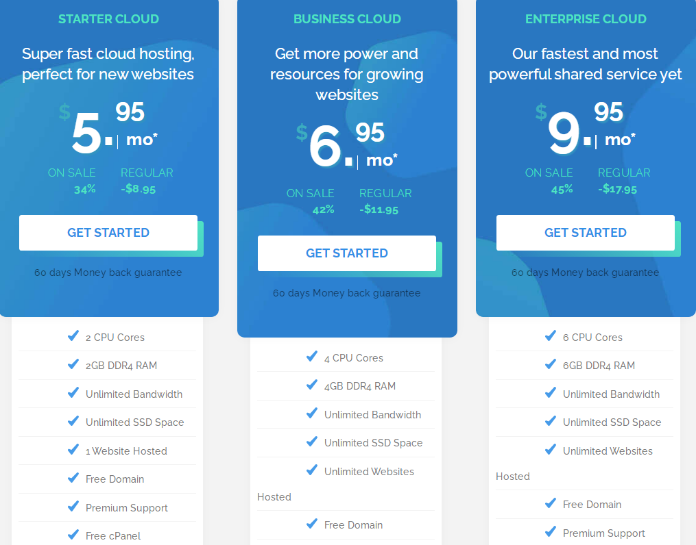 TMDHosting虚拟主机方案
