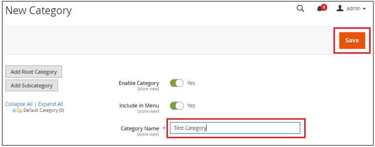 Magento如何创建产品类别