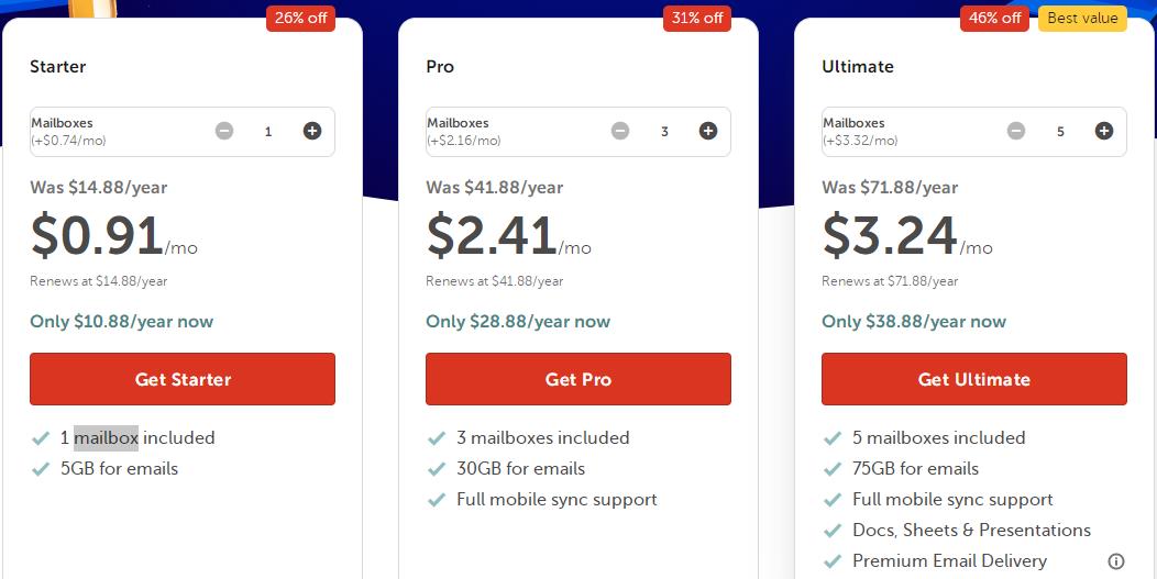 企业邮箱申请注册