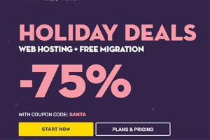 FastComet圣诞促销