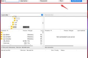 FileZilla主机用户名密码填什么