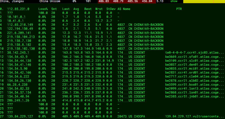 Vultr南非约翰内斯堡机房评测
