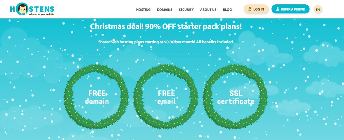 Hostens2022圣诞特惠