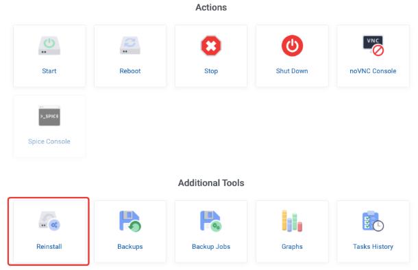 Megalayer海外VPS自助重装系统