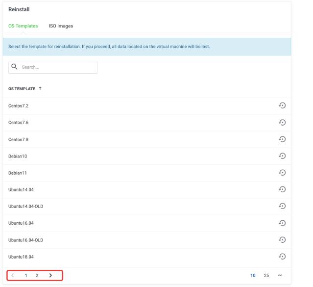 Megalayer海外VPS自助重装系统