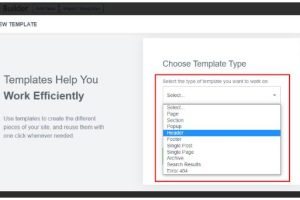 Elementor主题构建器