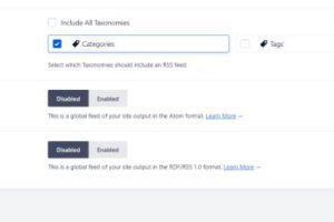WordPress网站禁用RSS源的方法步骤
