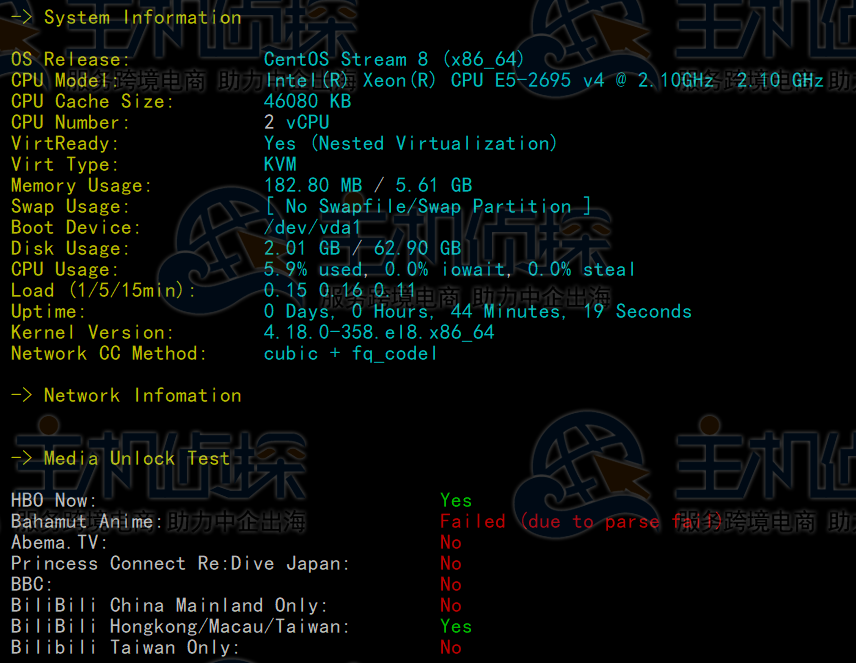 LOCVPS香港VPS大埔机房评测
