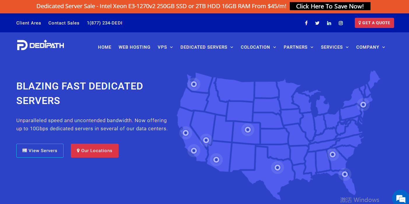 DediPath美国服务器促销