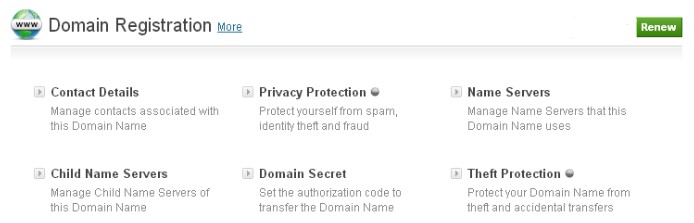 ResellerClub更改域名服务器的方法步骤