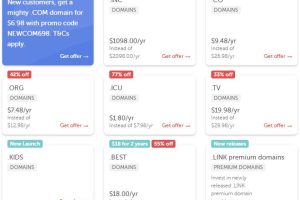 Namecheap便宜域名推荐