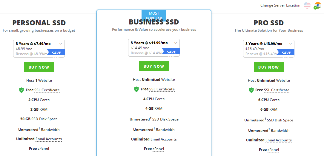 ResellerClub美国云主机和印度云主机