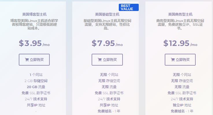 HostEase不限流量的虚拟主机推荐