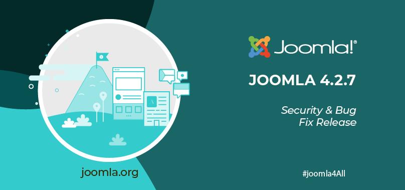 Joomla 4.2.7安全和维护版本发布