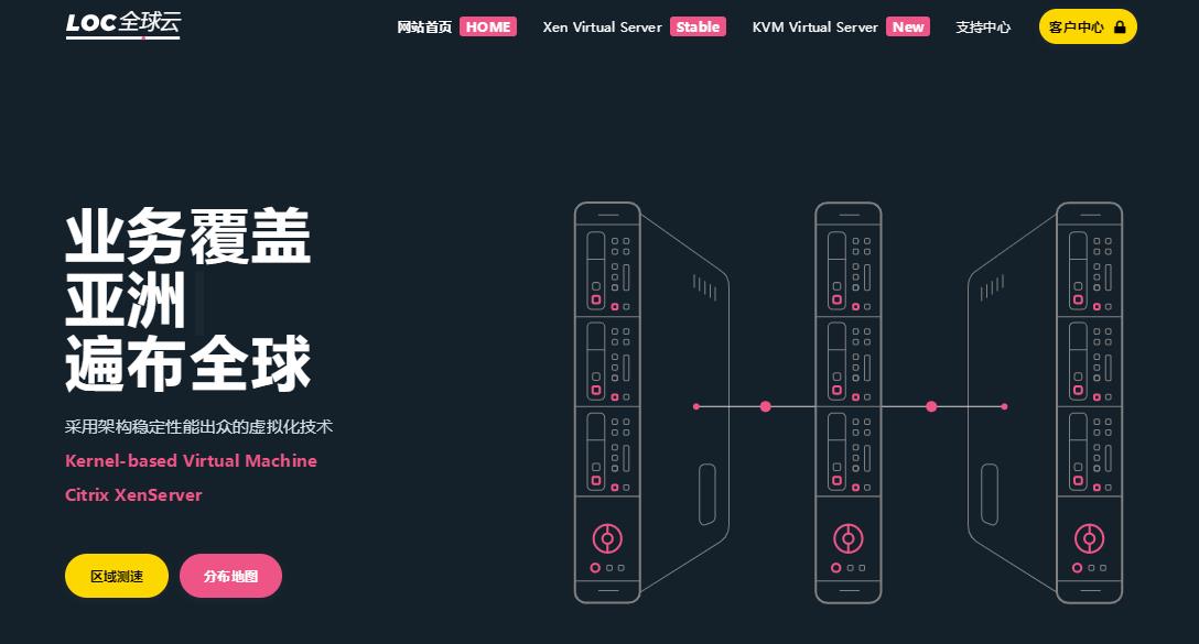 LOCVPS香港VPS和日本VPS