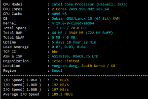LOCVPS韩国VPS评测