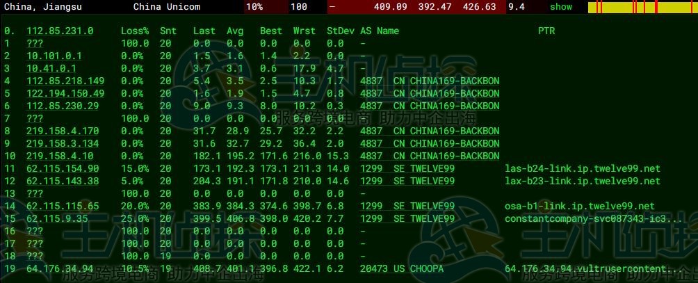 Vultr日本大阪机房评测