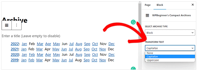 WordPress块编辑器