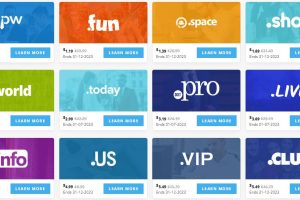 ResellerClub域名优惠活动