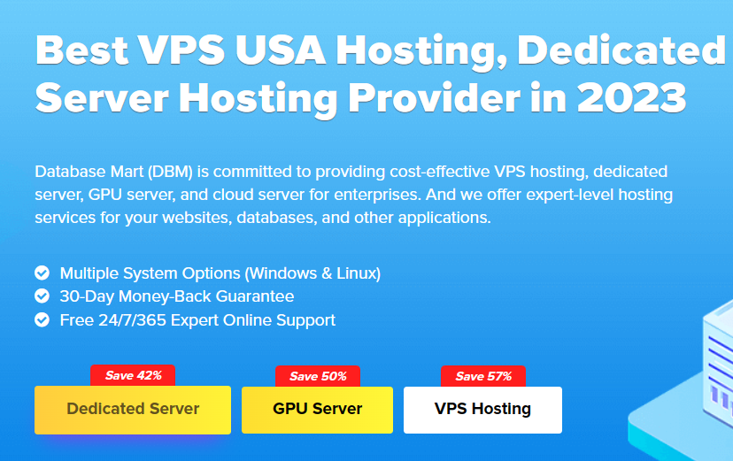 Database Mart多用途美国VPS/独服57%优惠