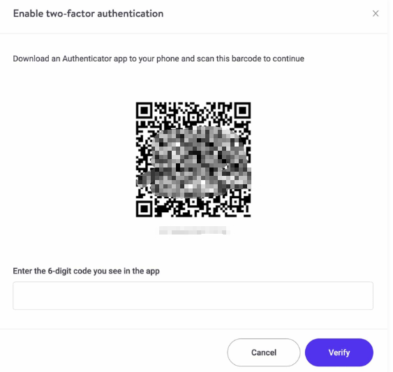 Kinsta主机账号启用双因素身份验证（2FA）教程